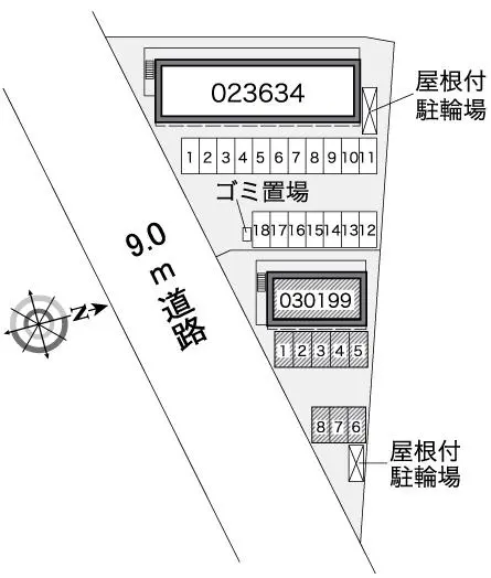 ★手数料０円★東近江市中野町　月極駐車場（LP）